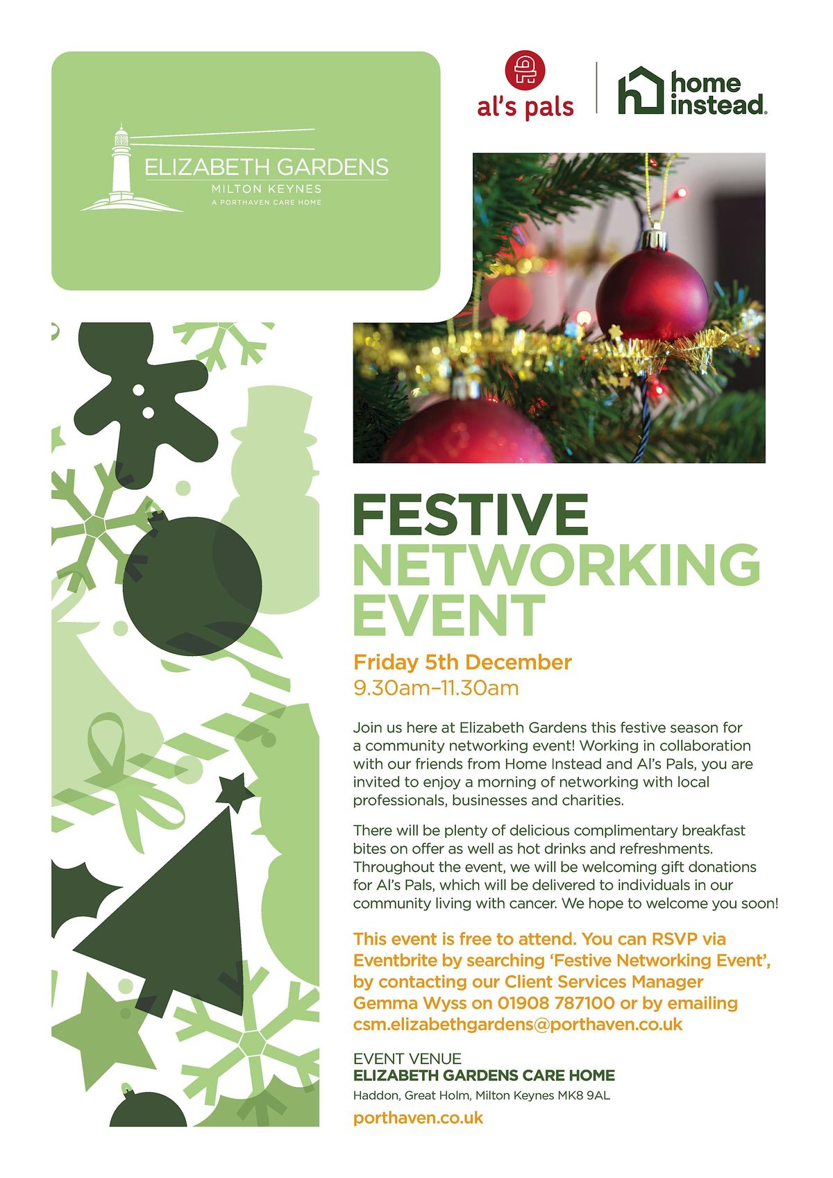 Festive Networking Event - Milton Keynes, 5 December | Event in Great Holm | AllEvents