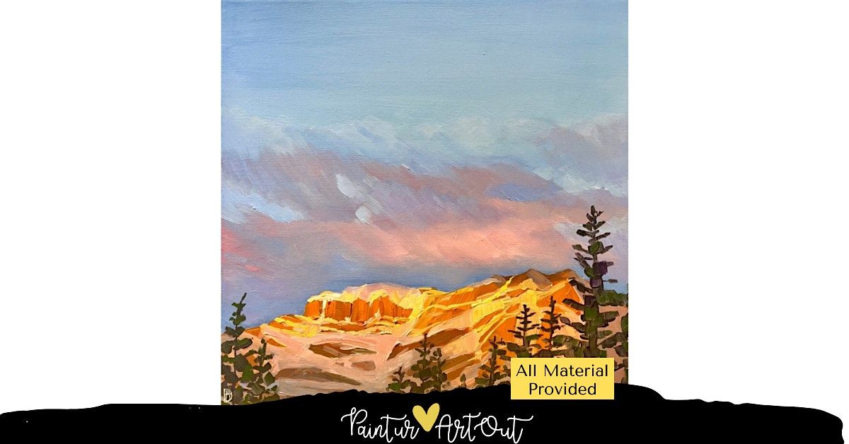 Light and Landscape Acrylic & Oil with Paint Ur Art Out at Canopy Studio, 20 January | Event in Calgary