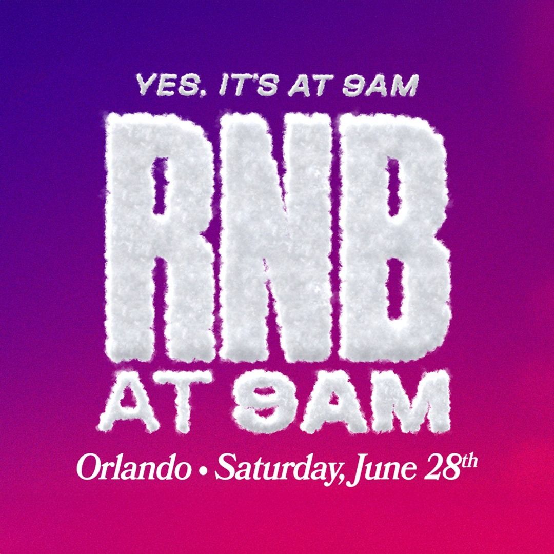 The 9am Banger - RnB at 9am Orlando at Celine Orlando, 28 June | Event in Orlando | AllEvents