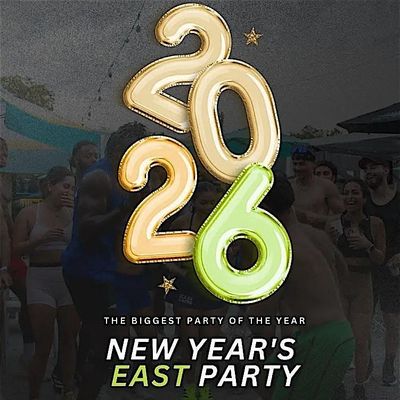RSVP through Sweatpals: New Years EAST Party | $25.00-$100.00/each