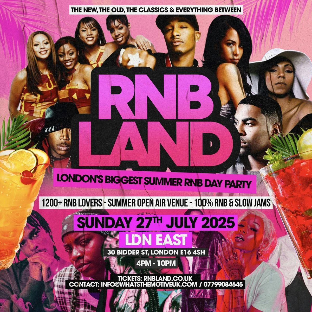 RNBLAND - London's Biggest Summer Day Party , 27 July | Event in Barking | AllEvents