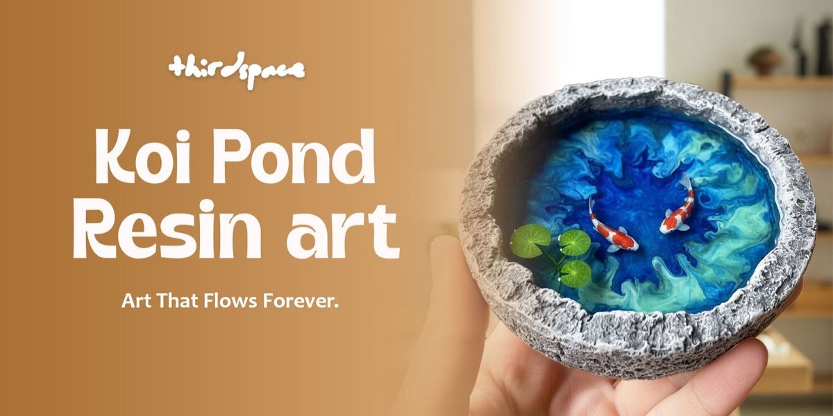 Koi Pond Resin Workshop, 29 November | Event in Hyderabad | AllEvents