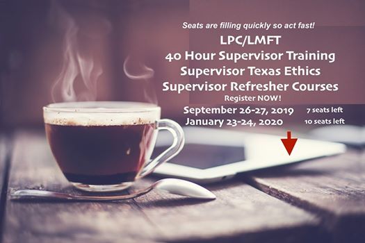 40 Hour Lpc Lmft Supervisor Training Course At Candlewood - 