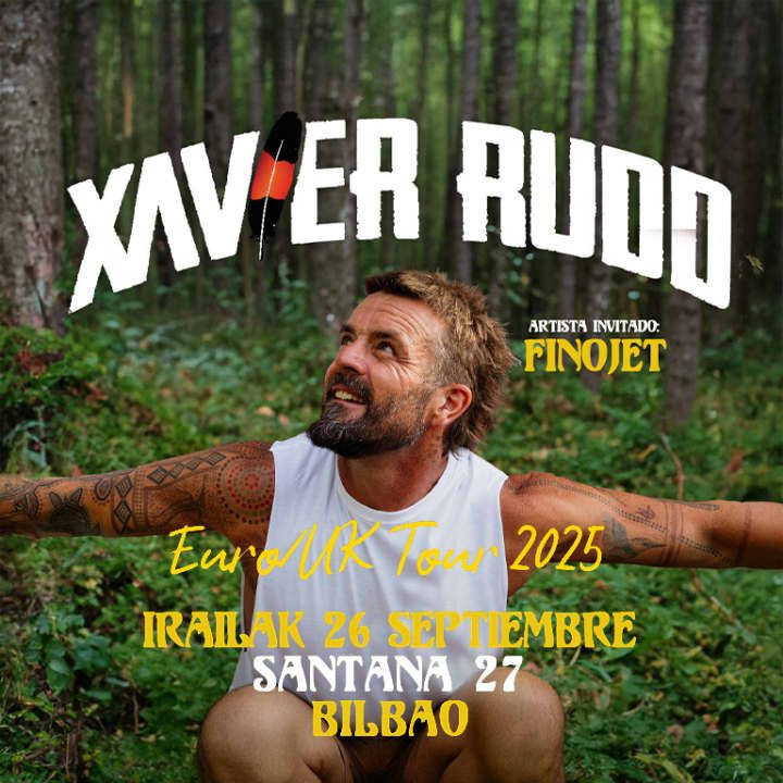 Xavier Rudd en Sala Santana 27, Bilbao 2025 in Bilbao, 26 September | Event in Bilbao | AllEvents