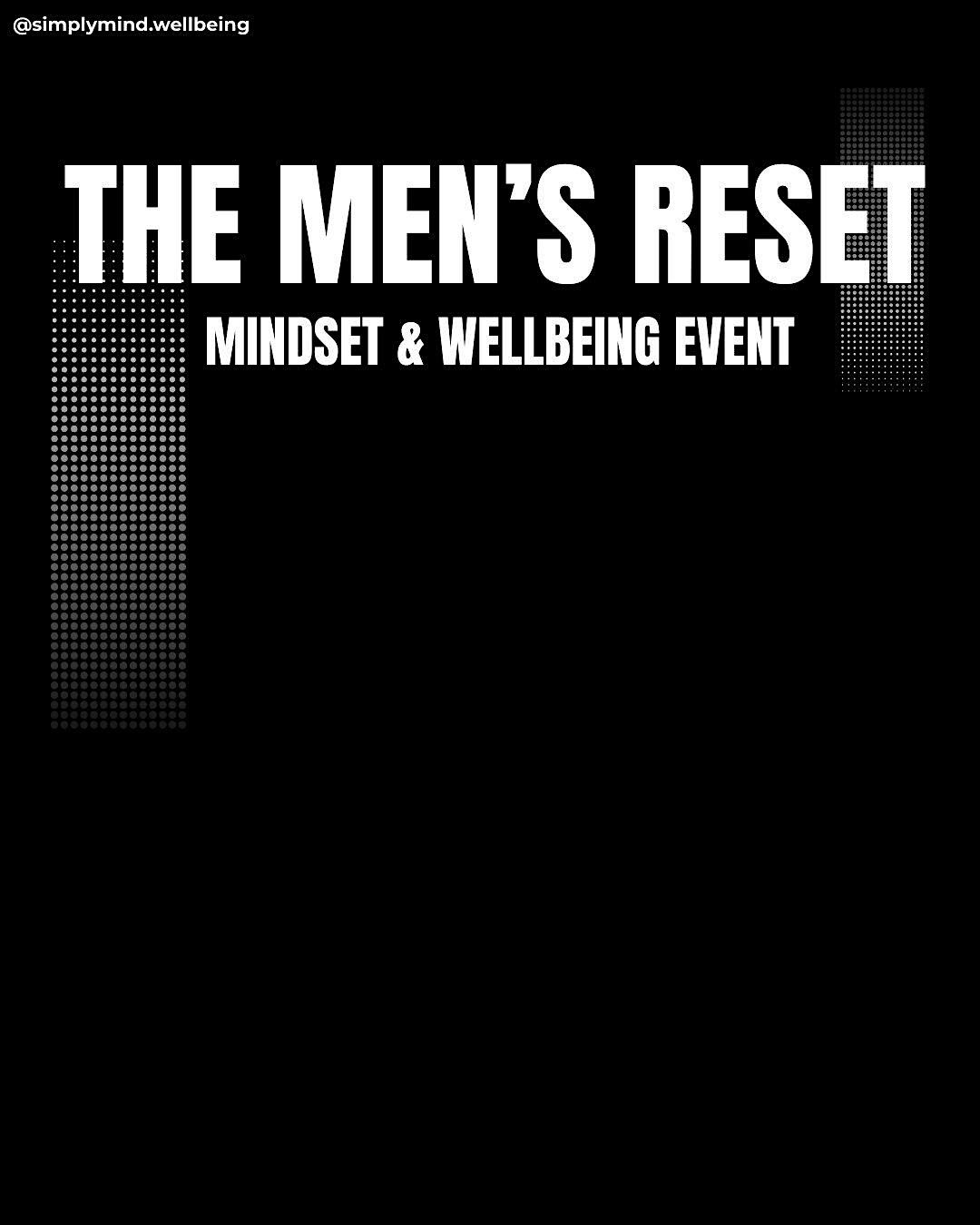 The Men's Reset: Mindset & Wellbeing Event, 29 November | Event in Manchester | AllEvents