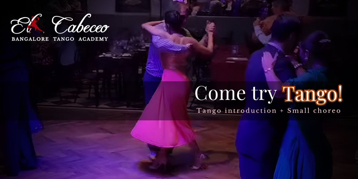 Tango Introduction & Short Choreography