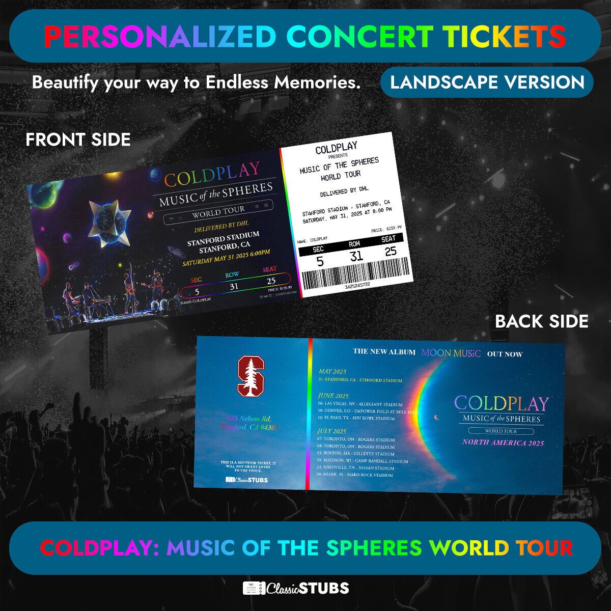 Coldplay Foxborough Tickets, 15 July | Event in Foxborough | AllEvents