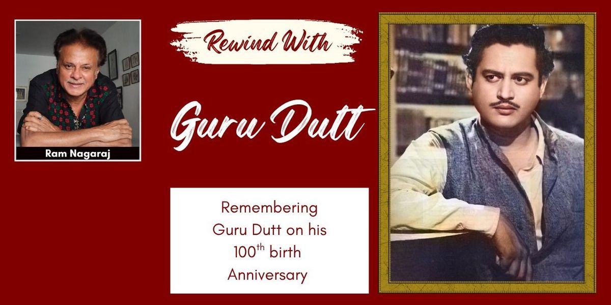 REWIND WITH GURU DUTT, 12 July | Event in Bangalore | AllEvents