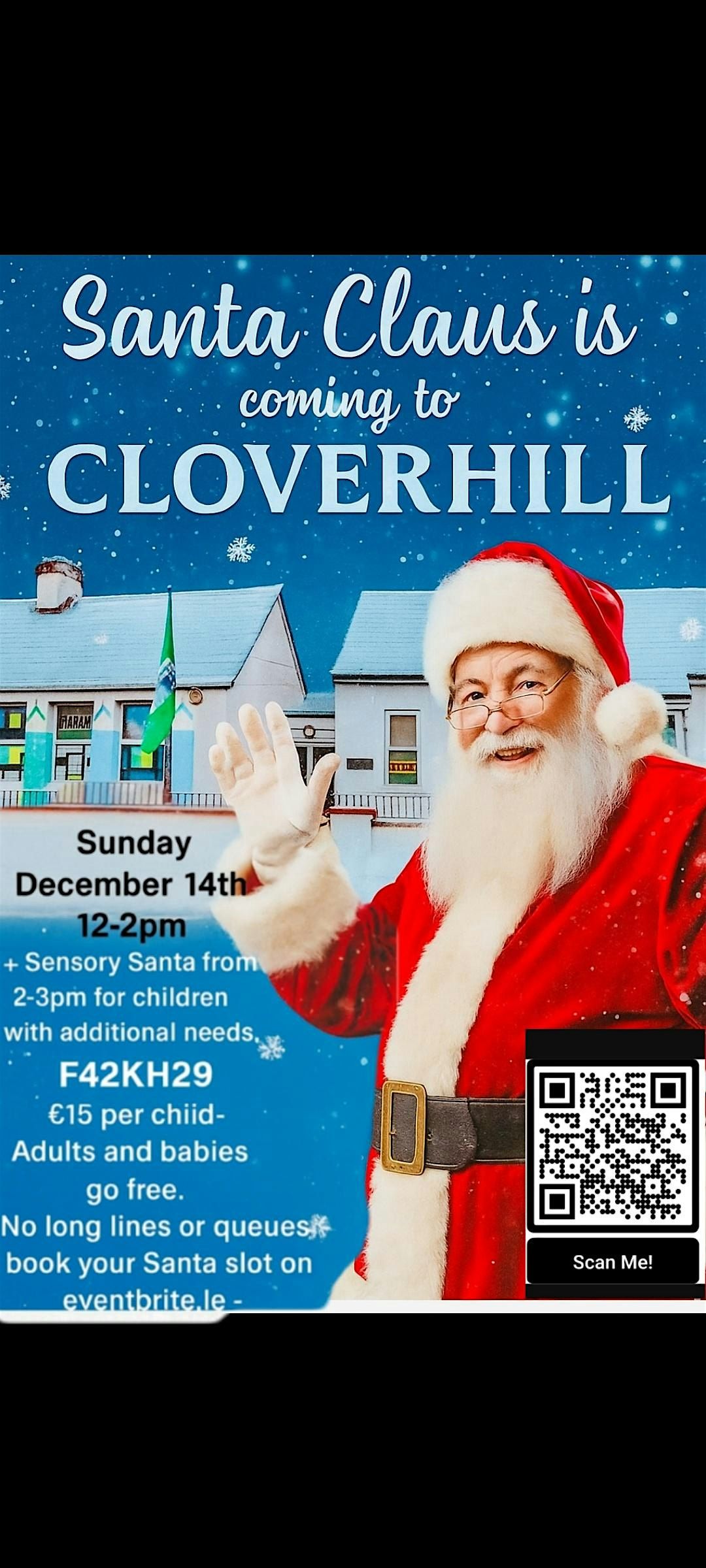 Santa Experience at Cloverhill National School, 14 December | Event in Cloverhill | AllEvents