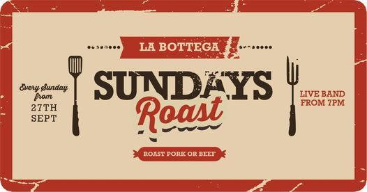 Sunday Roast La Bottega Valletta November 15 Allevents In