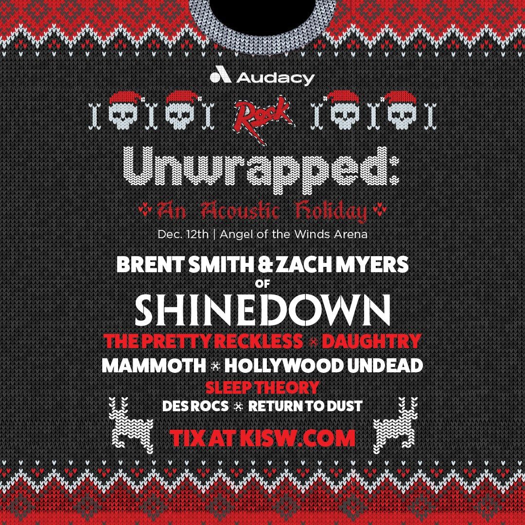 Unwrapped: An Acoustic Holiday Starring Brent & Zach of Shinedown at Angel of the Winds Arena, 12 December