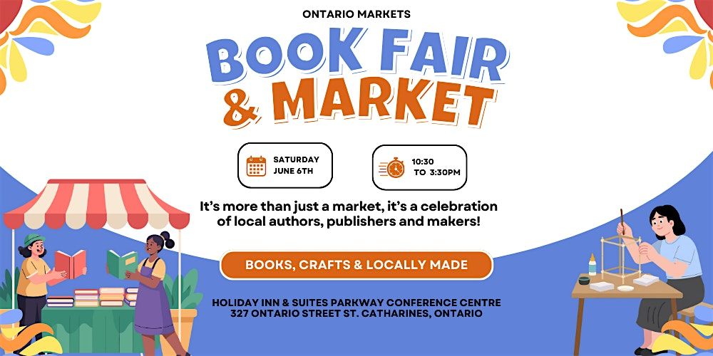 St. Catharines Book Fair and Craft Market - Free to Enter