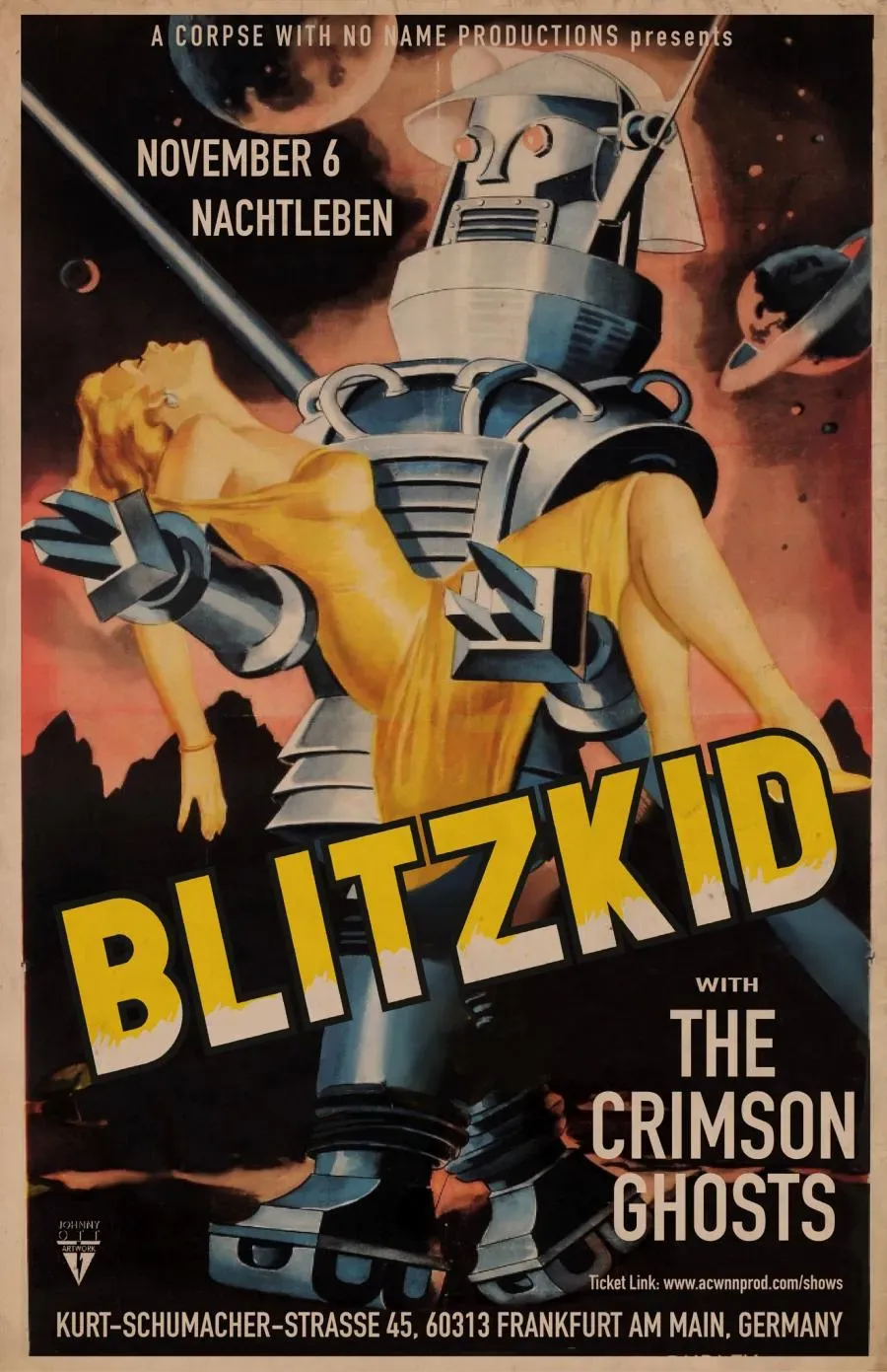 Blitzkid at Bottom Lounge, 26 September | Event in Chicago | AllEvents