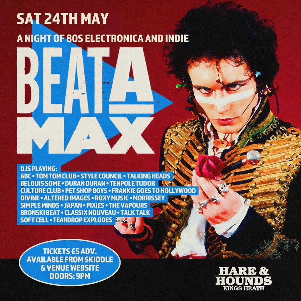 Beatamax - A Night of 80s Electronica & Indie | Event in Birmingham | AllEvents
