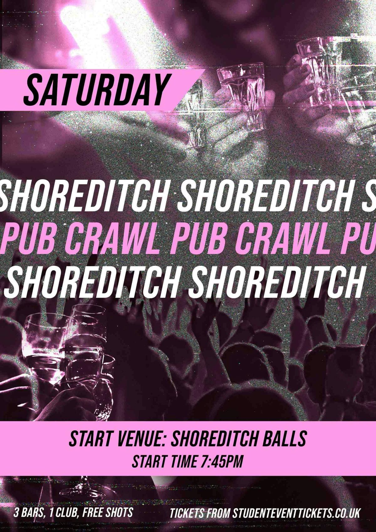 SHOREDITCH PUB CRAWL - SATURDAY 3RD MAY, 3 May | Event in London | AllEvents