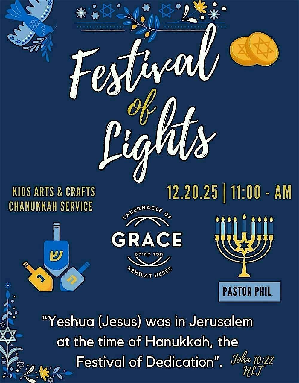 Hanukkah~ Festival of Lights, 20 December | Event in Clermont | AllEvents