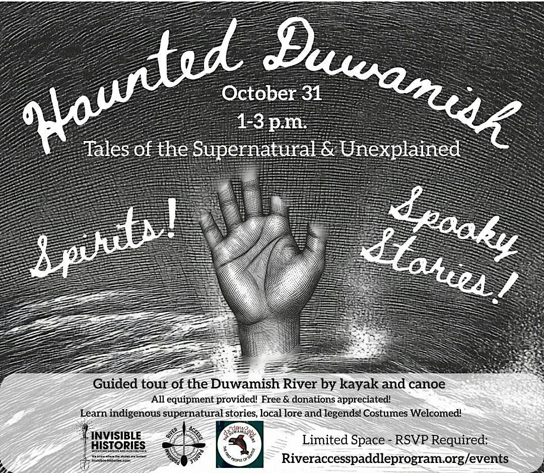 Oct4750 Haunted Duwamish Paddle, 4750 W Marginal Wy SW, Seattle, 31 October ...