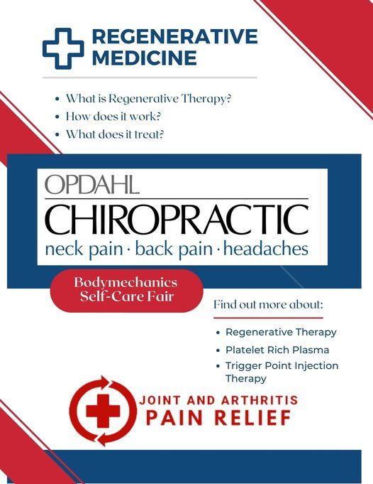 Community SelfCare Fair Learn about our services, Bodymechanics