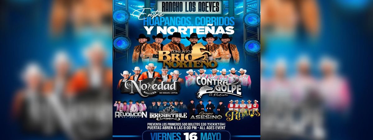CONJUNTO BRIO NORTEÑO, LA NOVEDAD & MAS , 16 May | Event in Santa Clarita | AllEvents