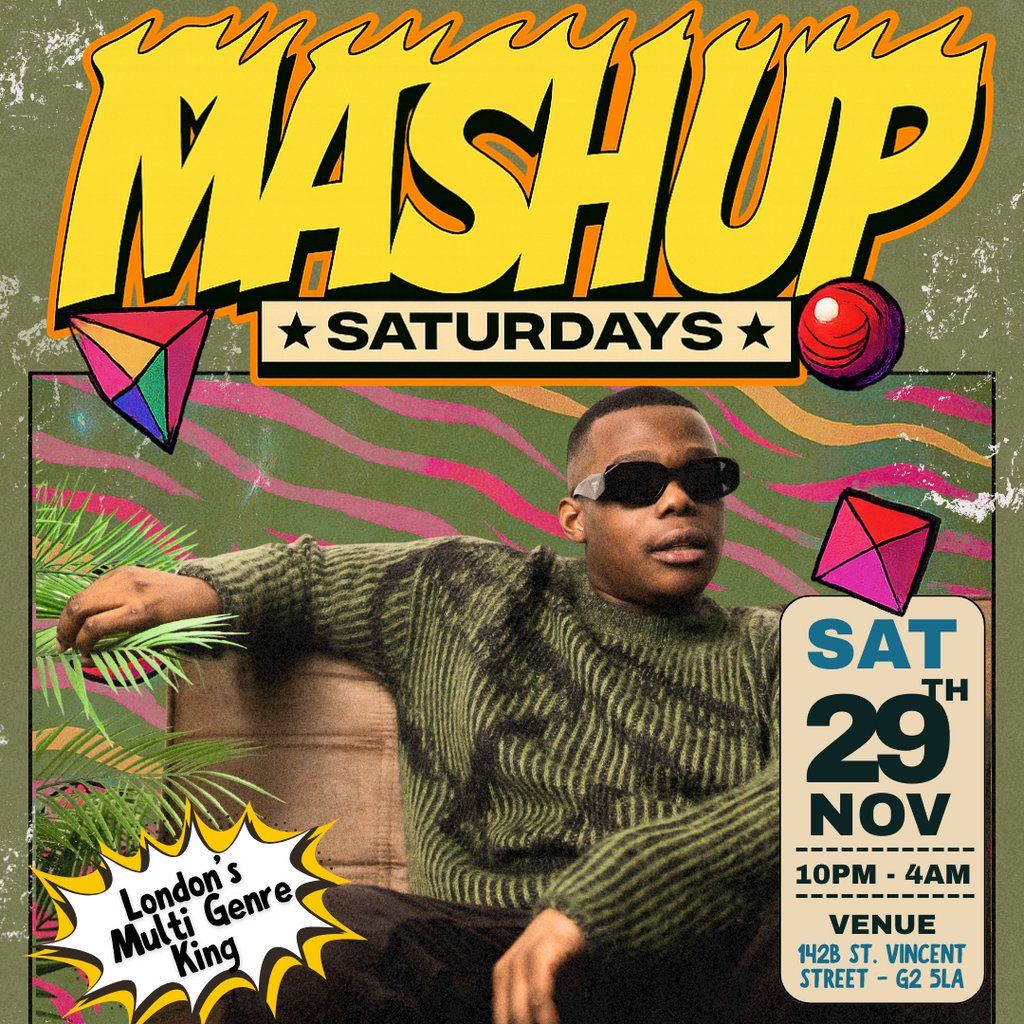 MASHUP SATURDAYS: DJ TEESHOW - Live in Glasgow!, 29 November | Event in Glasgow | AllEvents