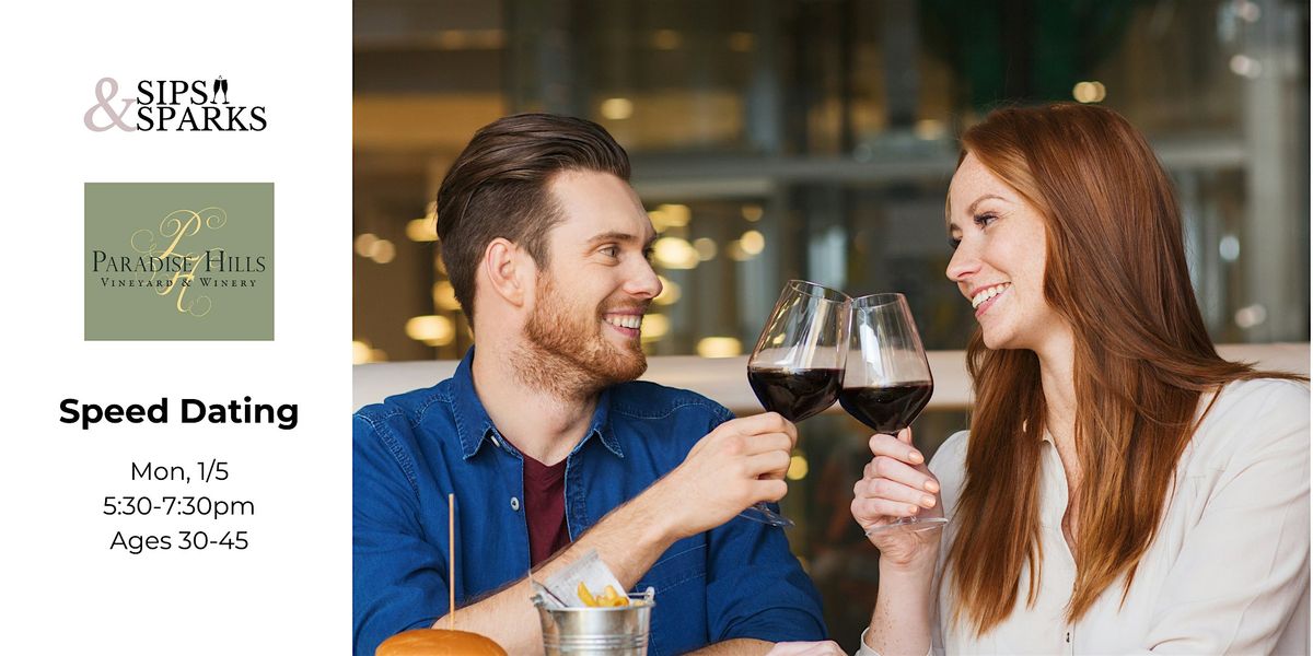 Speed Dating Ages 30-45 in Wallingford, CT at Paradise Hills Vineyard, 5 January | Event in Wallingford | AllEvents