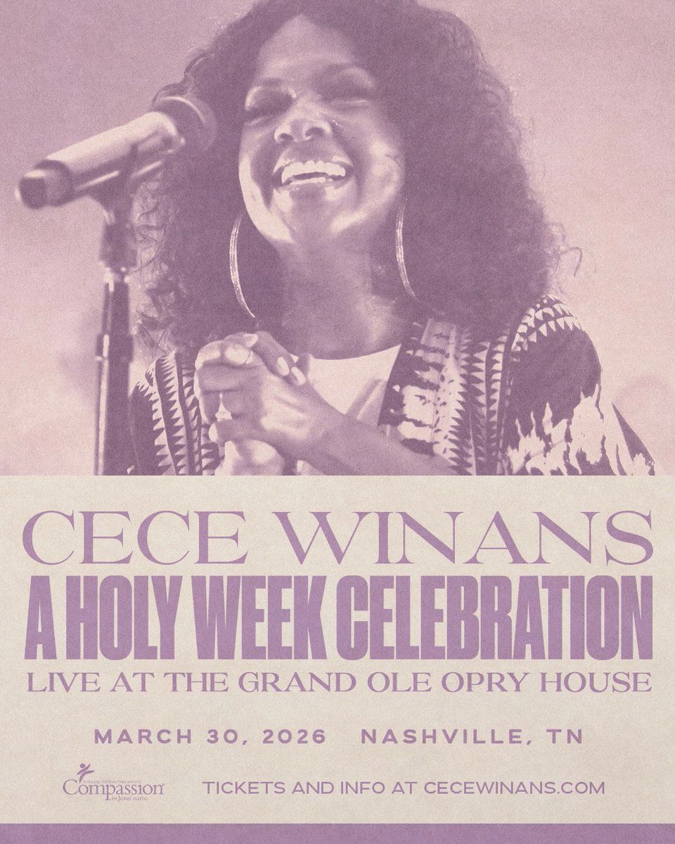 CeCe Winans, 29 March | Event in Nashville | AllEvents