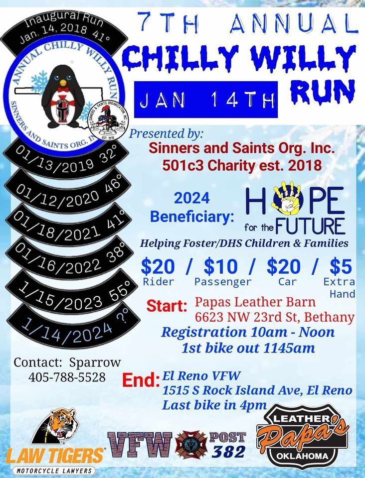 Chilly Willy Run 2024 / Hope for the Future, Papa's Barn, Kellogg