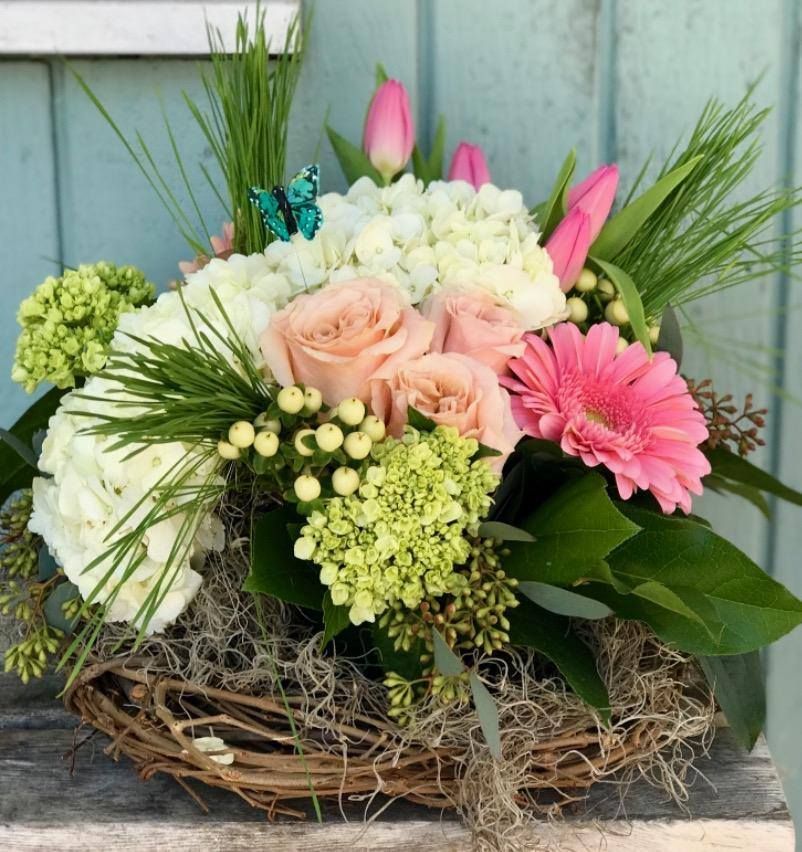 Make your own Easter/spring centerpiece!, Gulbankian Farms Garden Center and Florist Shop
