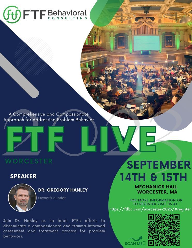 FTF Live Worcester 2023, Mechanics Hall, Worcester, September 14 to