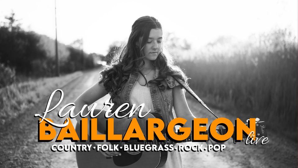 Lauren Baillargeon at Woodstock Ribfest, Woodstock Fairgrounds