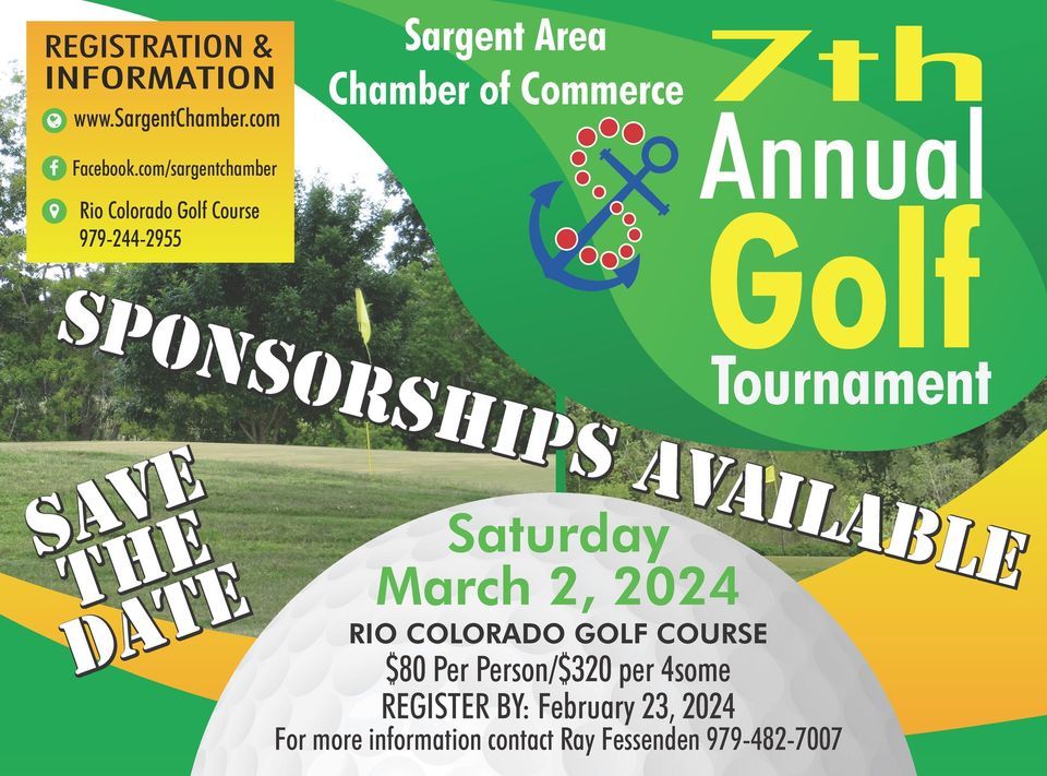 7th Annual Golf Tournament , Rio Colorado Golf Course, Bay City, 2 ...
