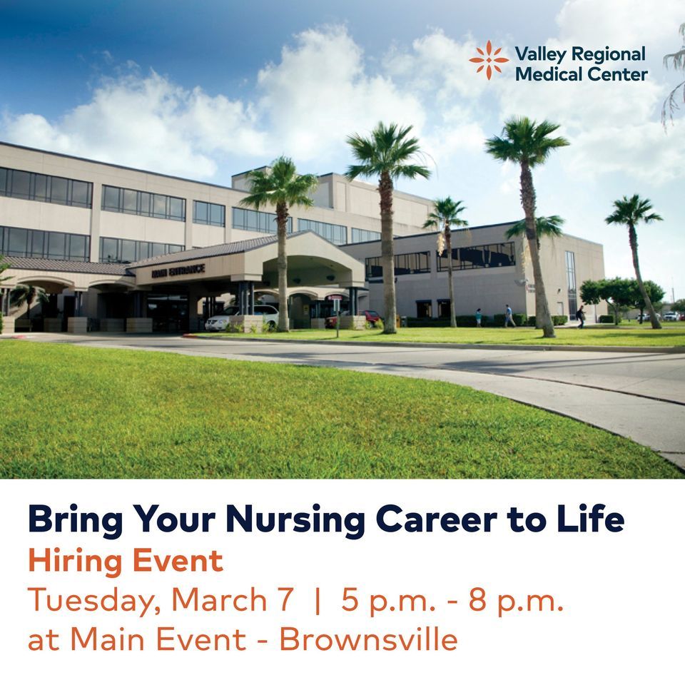 VRMC Hiring Event, Main Event (Sunrise Mall, 2320 North Expressway
