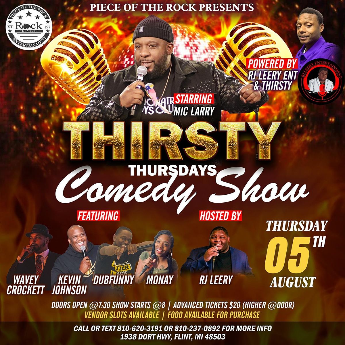 Stand Up Comedy Shows In Flint Comedy Events In Flint Flint Events May 1 2022