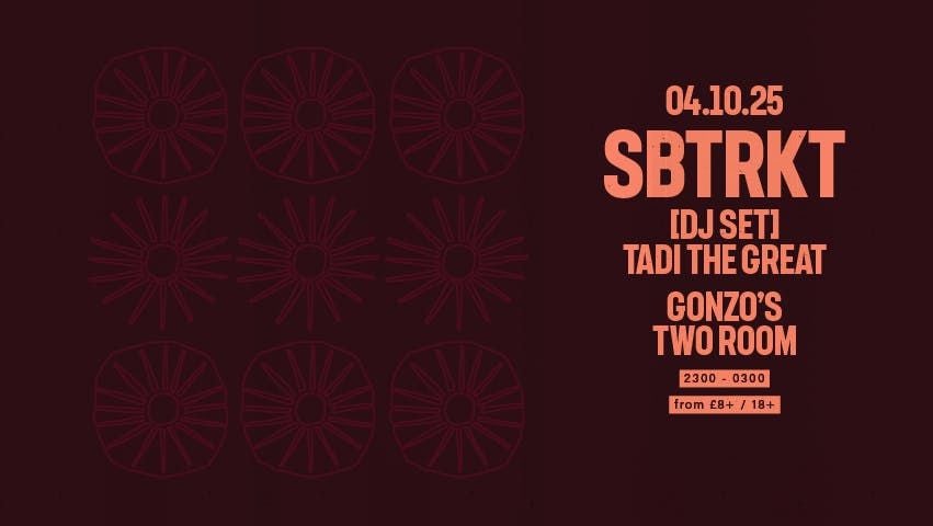 SBTRKT (DJ Set), 4 October | Event in Norwich | AllEvents