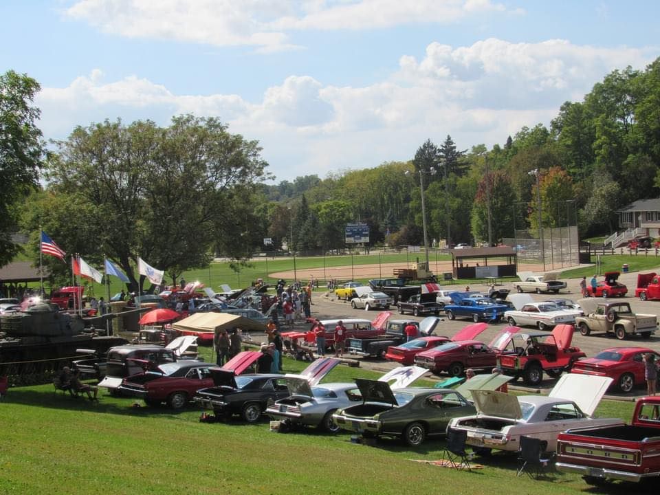 2023 Mineral Point Car Show, Soldiers Memorial Park, Mineral Point, 9