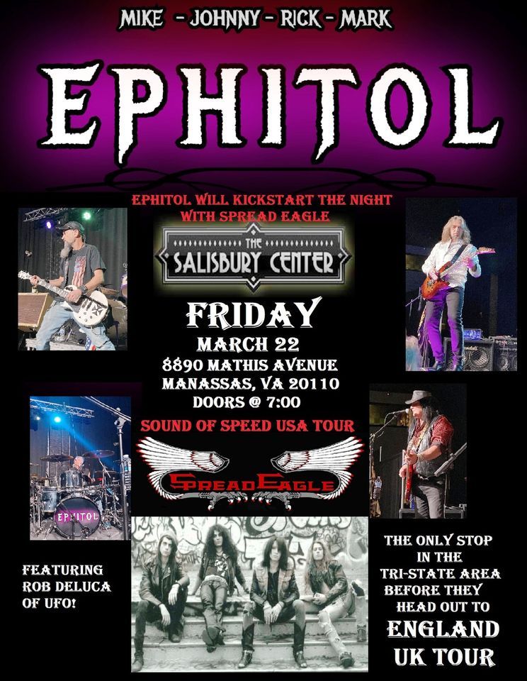 Spread Eagle & Ephitol, The Salisbury Center, Manassas, 22 March 2024