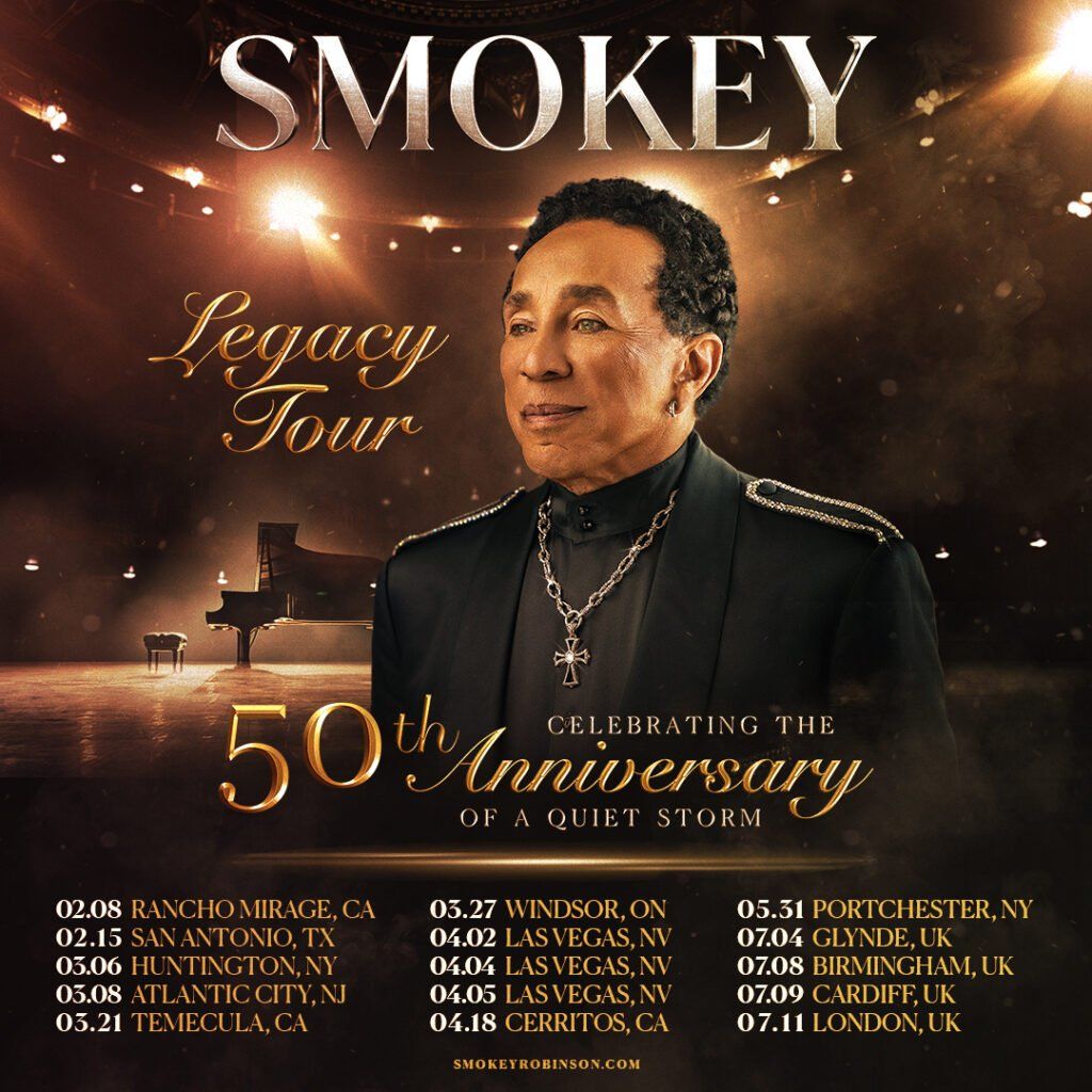 Smokey Robinson at The Venue at Thunder Valley Casino Resort, 14 February | Event in Lincoln | AllEvents