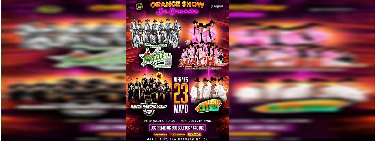 BANDA MAGUEY, BANDA MACH & MAS, 23 May | Event in San Bernardino | AllEvents
