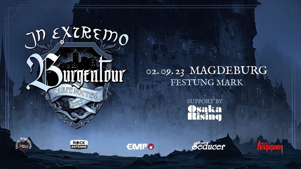IN EXTREMO -Carpe Noctem-Burgentour 2023 I Magdeburg I Festung Mark