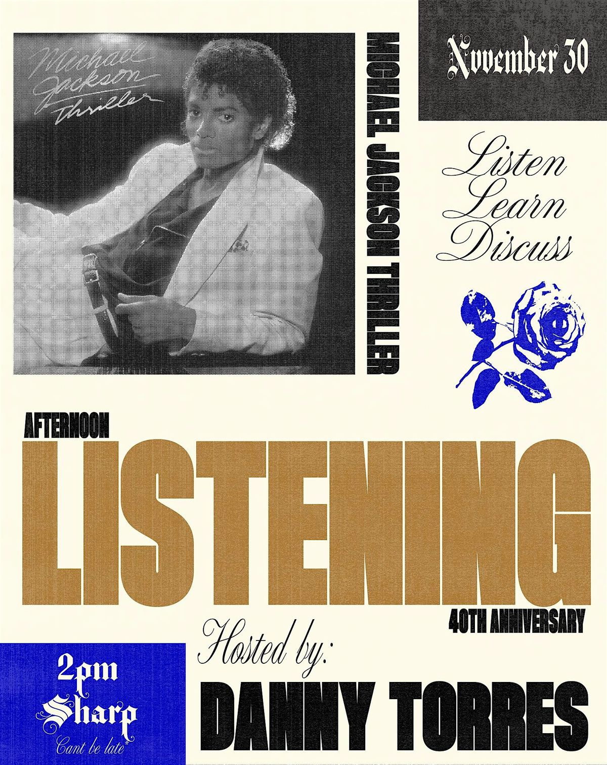 Afternoon Listening - Michael Jackson Thriller, 30 November | Event in Indio | AllEvents