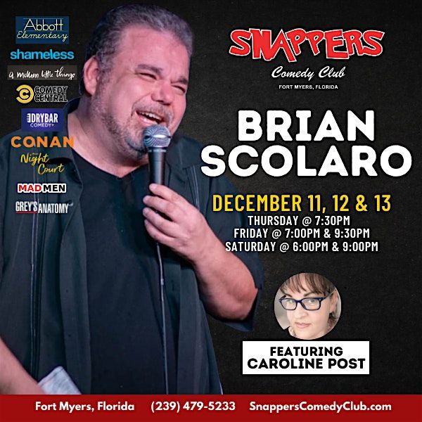 Biran Scolaro Comedy Show, 11 December | Event in Fort Myers | AllEvents