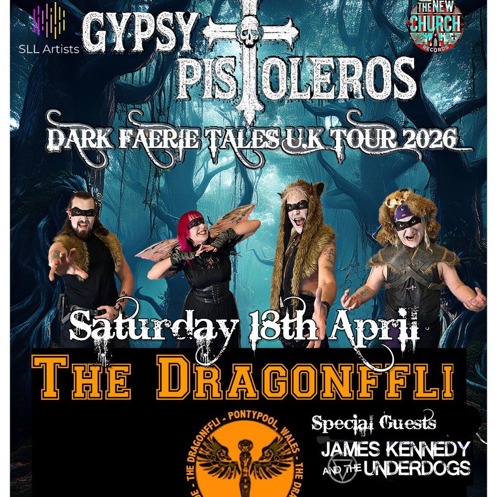 GYPSY PISTOLEROS -Dark Faerie Tales U.K. Tour 2026 -WALES, 18 April | Event in Newport | AllEvents