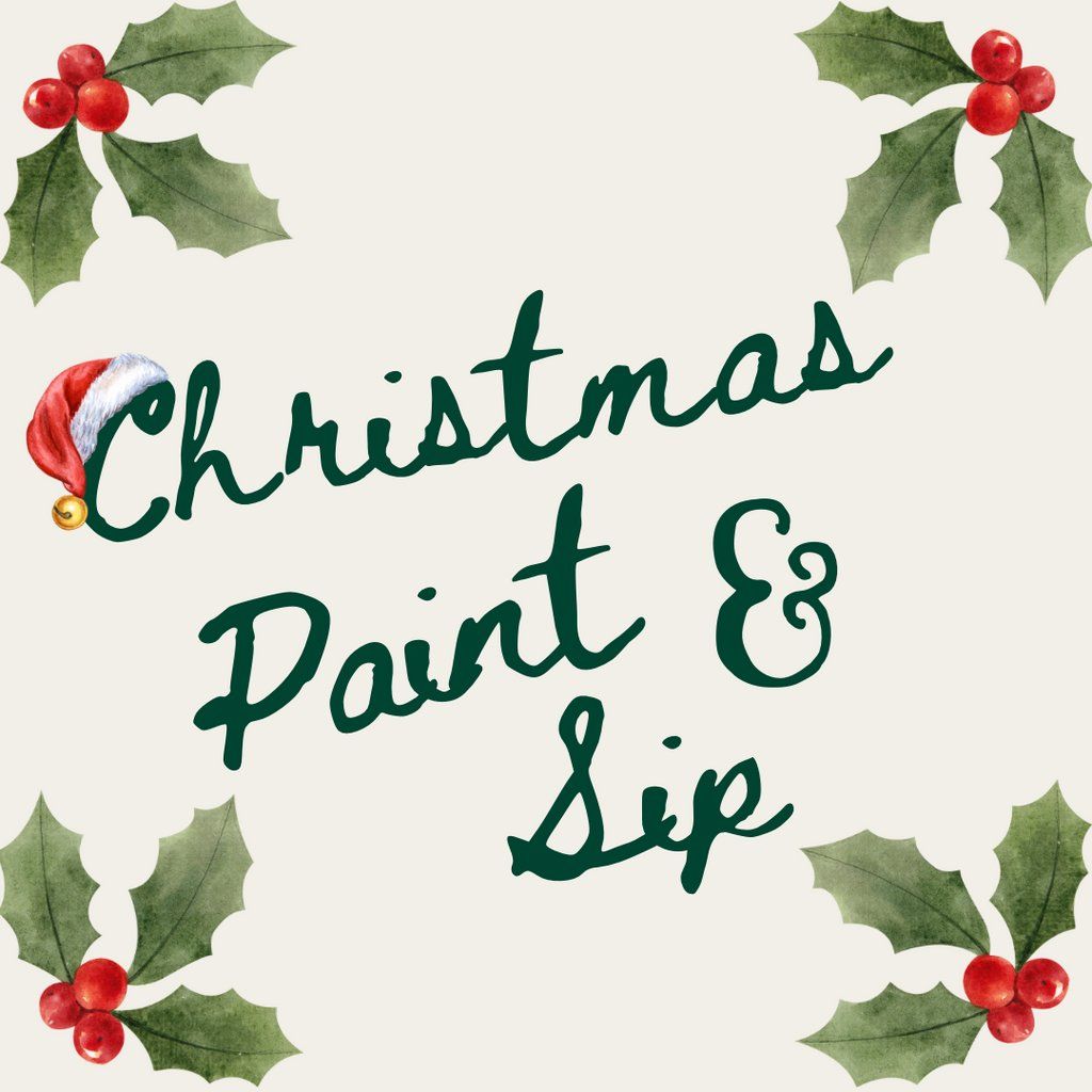 Paint and Sip Christmas edition!, 5 December | Event in Cardiff | AllEvents