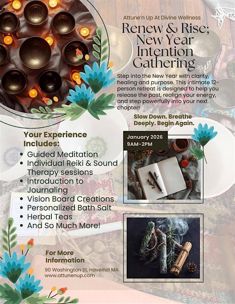 New Year  Weekend Renew and Rise  Intention Gathering, 3 January | Event in Haverhill | AllEvents
