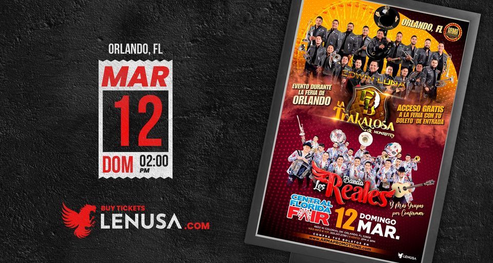 Edwin Luna & Más - Central Florida Fairgrounds - Orlando, FL, Central Florida Fair, Orlando, March 12 2023 Edwin Luna & Más - Central Florida Fairgrounds - Orlando, FL, Central Florida Fair, Orlando, March 12 2023