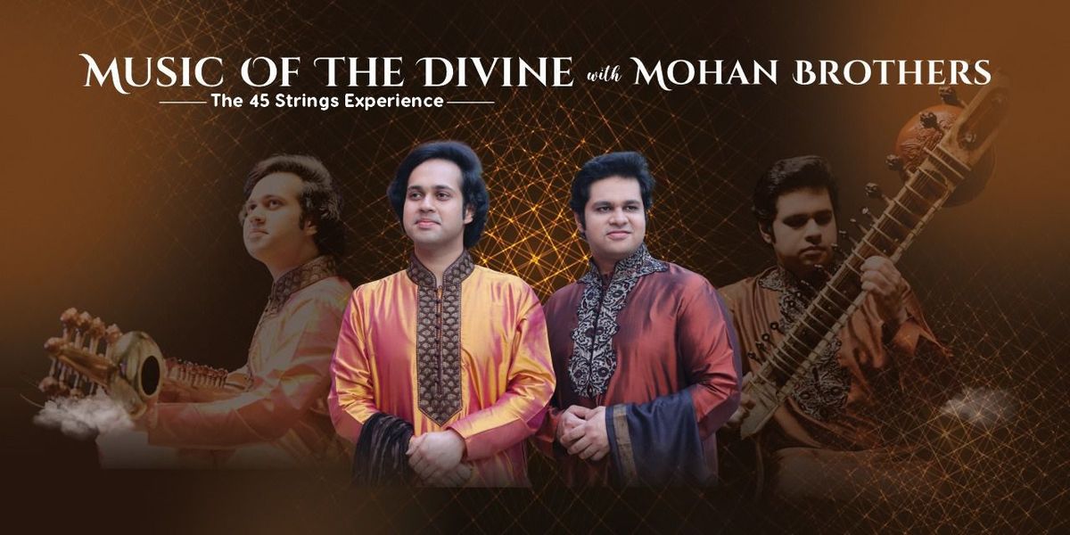 Music of the Divine with Mohan Brothers, 13 January | Event in Bangalore | AllEvents