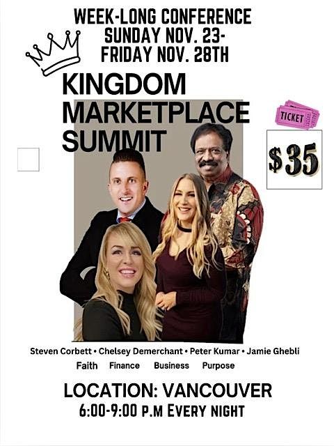 Kingdom Marketplace Summit | Event in Surrey | AllEvents