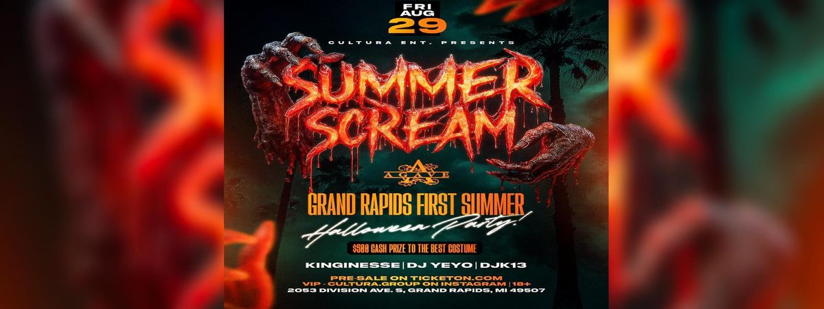 SUMMER SCREAM 2025, 29 August | Event in Grand Rapids | AllEvents