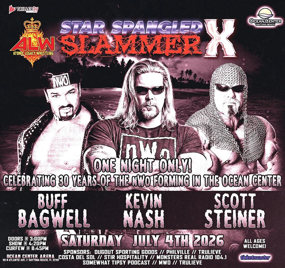 KEVIN NASH \u25cf SCOTT STEINER \u25cf BUFF BAGWELL PHOTO OP