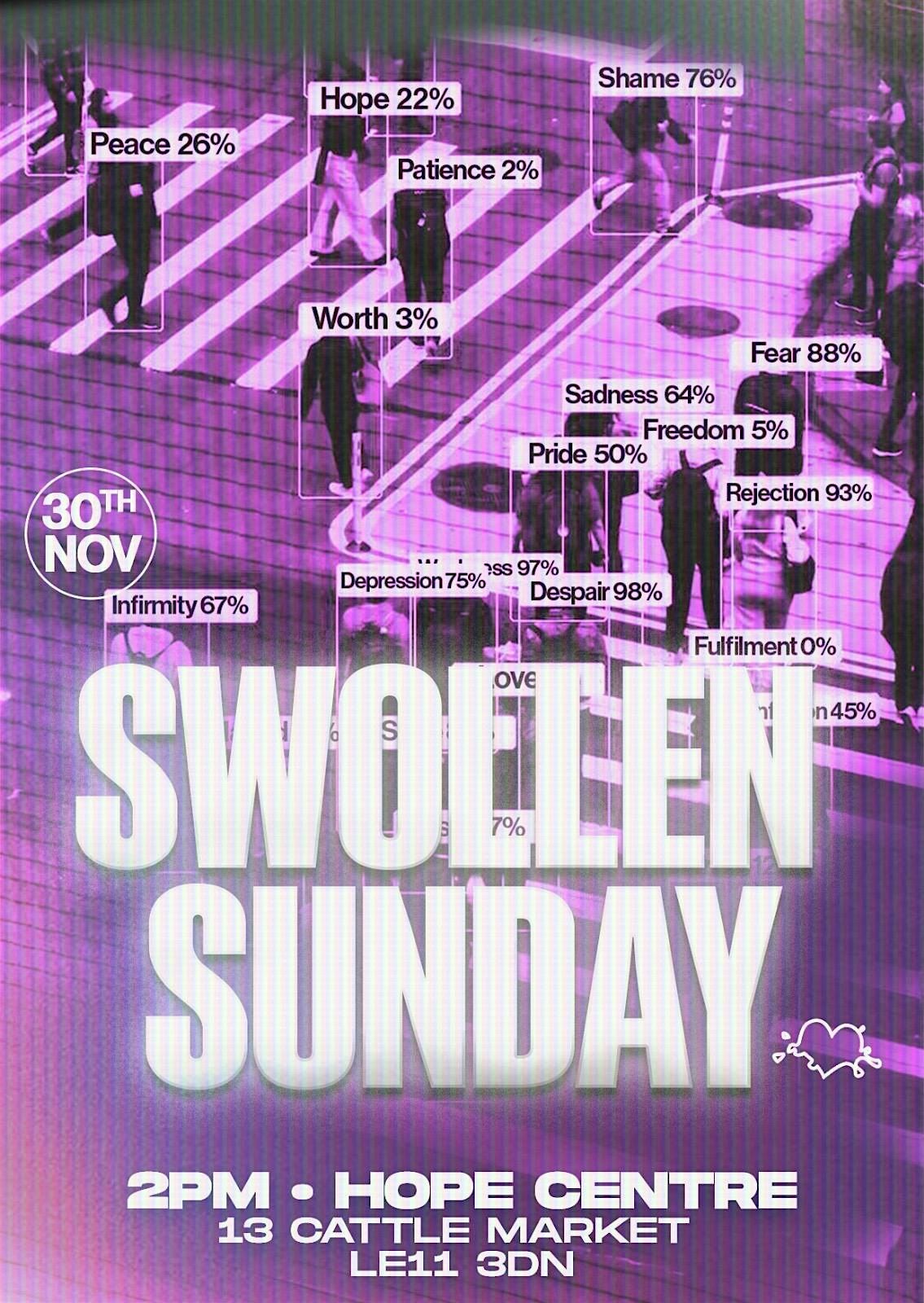 Swollen Sunday: Act of God, 30 November | Event in Loughborough | AllEvents